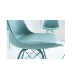 Krzesło RUFO II Scandinavia turkusowe*Invicta Interior Clearance