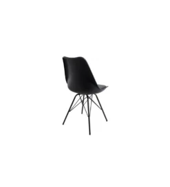 Krzesło Rufo Scandinavia retro czarne*Invicta Interior Hot