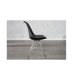 Krzesło Rufo Scandinavia Retro czarne*Invicta Interior Outlet