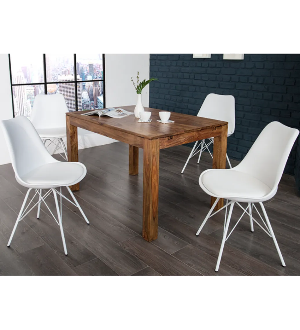 Krzesło Rufo Scandinavia Retro Białe*Invicta Interior Sale