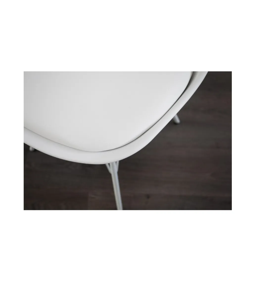 Krzesło Rufo Scandinavia Retro Białe*Invicta Interior Sale