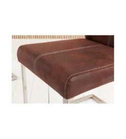 Krzesło Samson brązowe*Invicta Interior Outlet