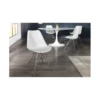 Krzesło Scandinavia Retro Białe*Invicta Interior Clearance