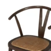 Krzesło SERUN czekoladowe ratan drewno buk*Zona-Design Online