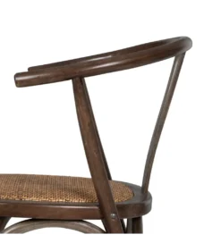 Krzesło SERUN czekoladowe ratan drewno buk*Zona-Design Online