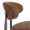 Krzesło TABURENMO 76 cm brązowo czarne*Zona-Design Best