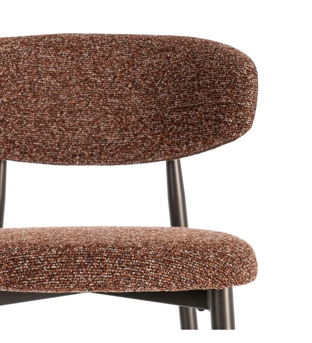 Krzesło TABURENMO 76 cm brązowo czarne*Zona-Design Best