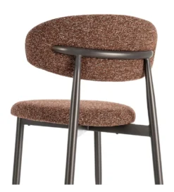 Krzesło TABURENMO 76 cm brązowo czarne*Zona-Design Best