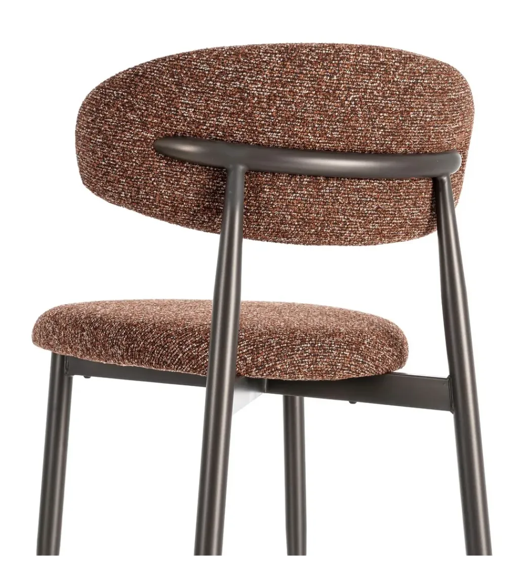 Krzesło TABURENMO 76 cm brązowo czarne*Zona-Design Best