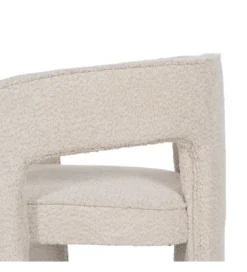 Krzesło tapicerowane LIFUR beżowe*Zona-Design