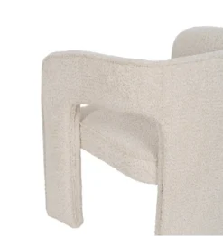 Krzesło tapicerowane LIFUR beżowe*Zona-Design