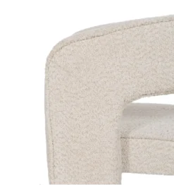 Krzesło tapicerowane LIFUR beżowe*Zona-Design