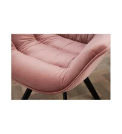 Krzesło The Dutch Comfort pudrowy róż*Invicta Interior Clearance