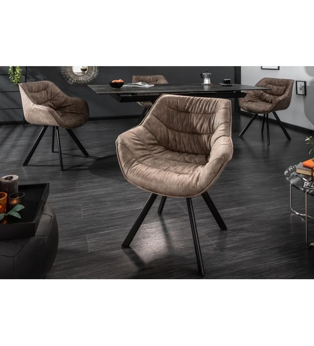Krzesło The Dutch Comfort Taupe*Invicta Interior Hot