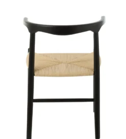 Krzesło TOON 76 cm drewno bukowe czarne*J-Line Best