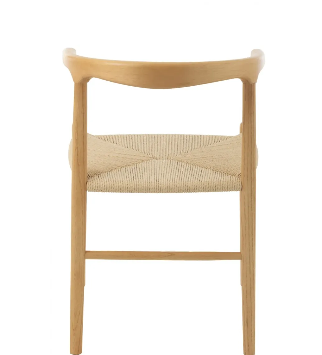 Krzesło TOON 79 cm drewno bukowe naturalne*J-Line