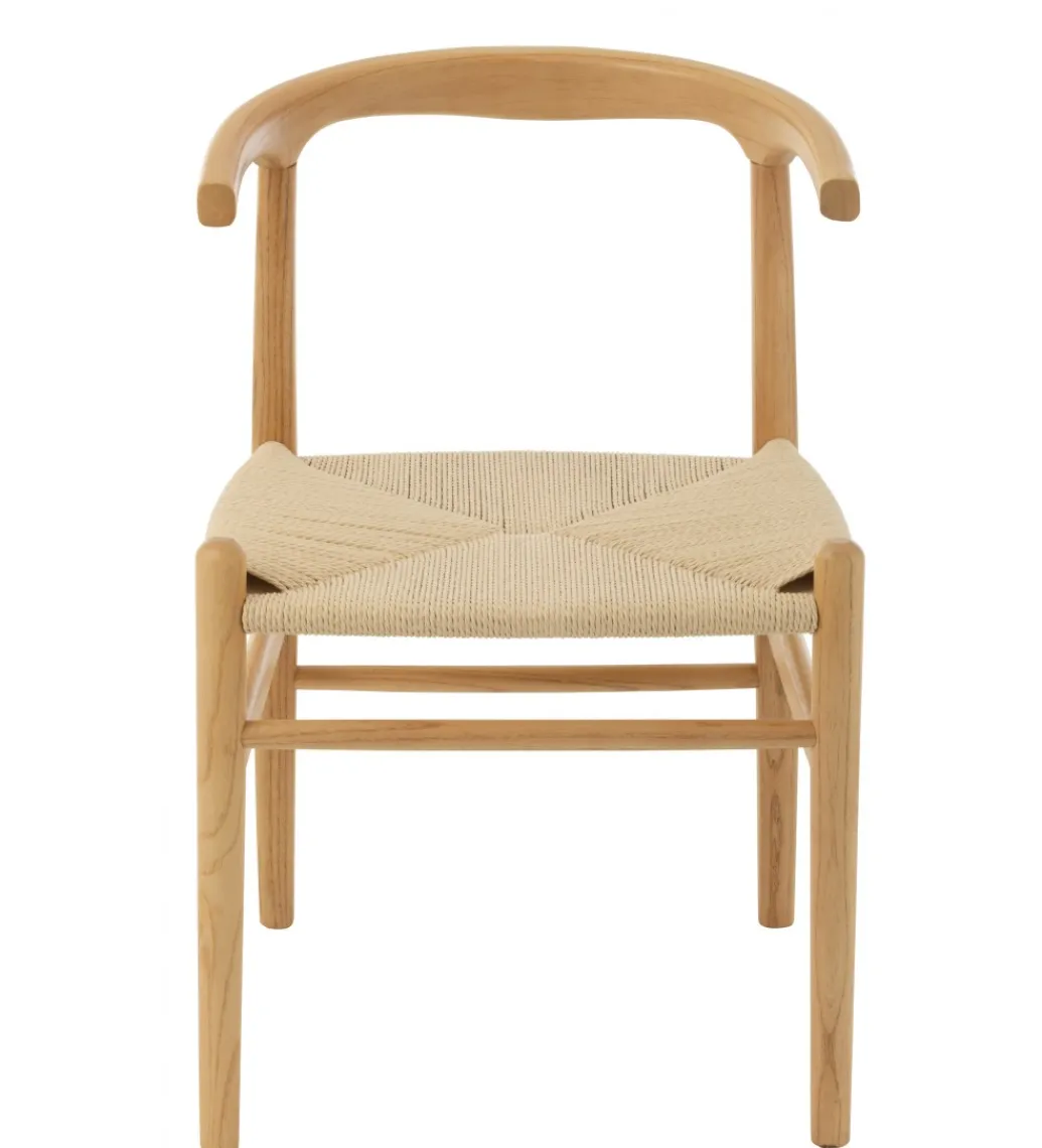 Krzesło TOON 79 cm drewno bukowe naturalne*J-Line