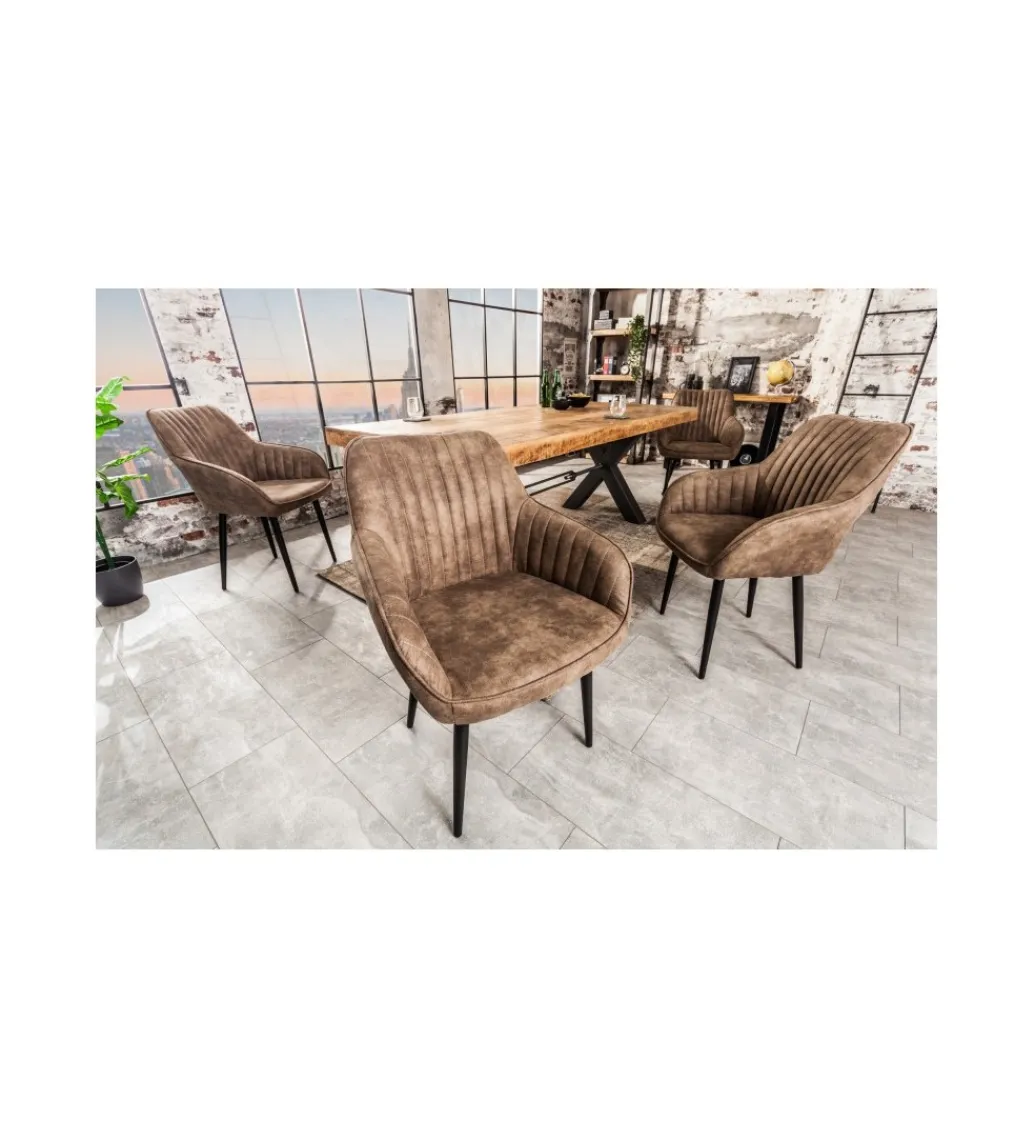 Krzesło Turin taupe*Invicta Interior Clearance