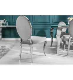 Krzesło VIENNA Gloria szare*Invicta Interior Best