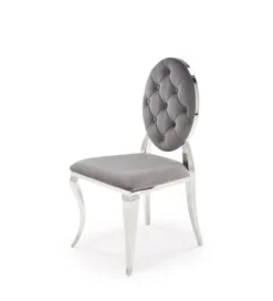 Krzesło VIENNA Reginald Modern Barock szare*Halmar Clearance
