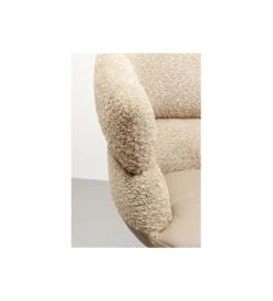 Krzesło z podłokietnikami TASTY bouclé*KARE Online