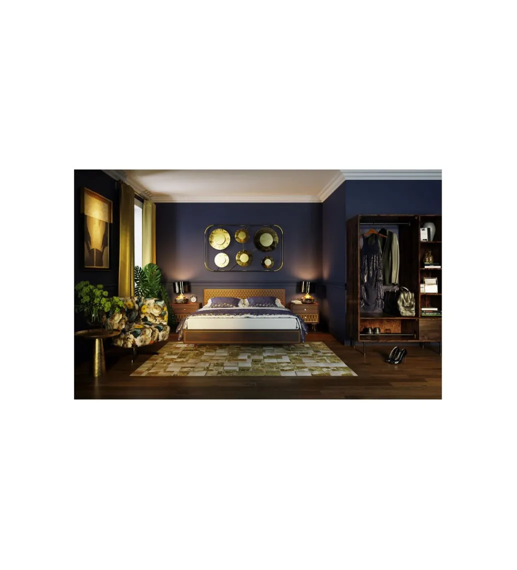 Lampa ścienna DISC 110 x 185 cm złota*KDesign Hot