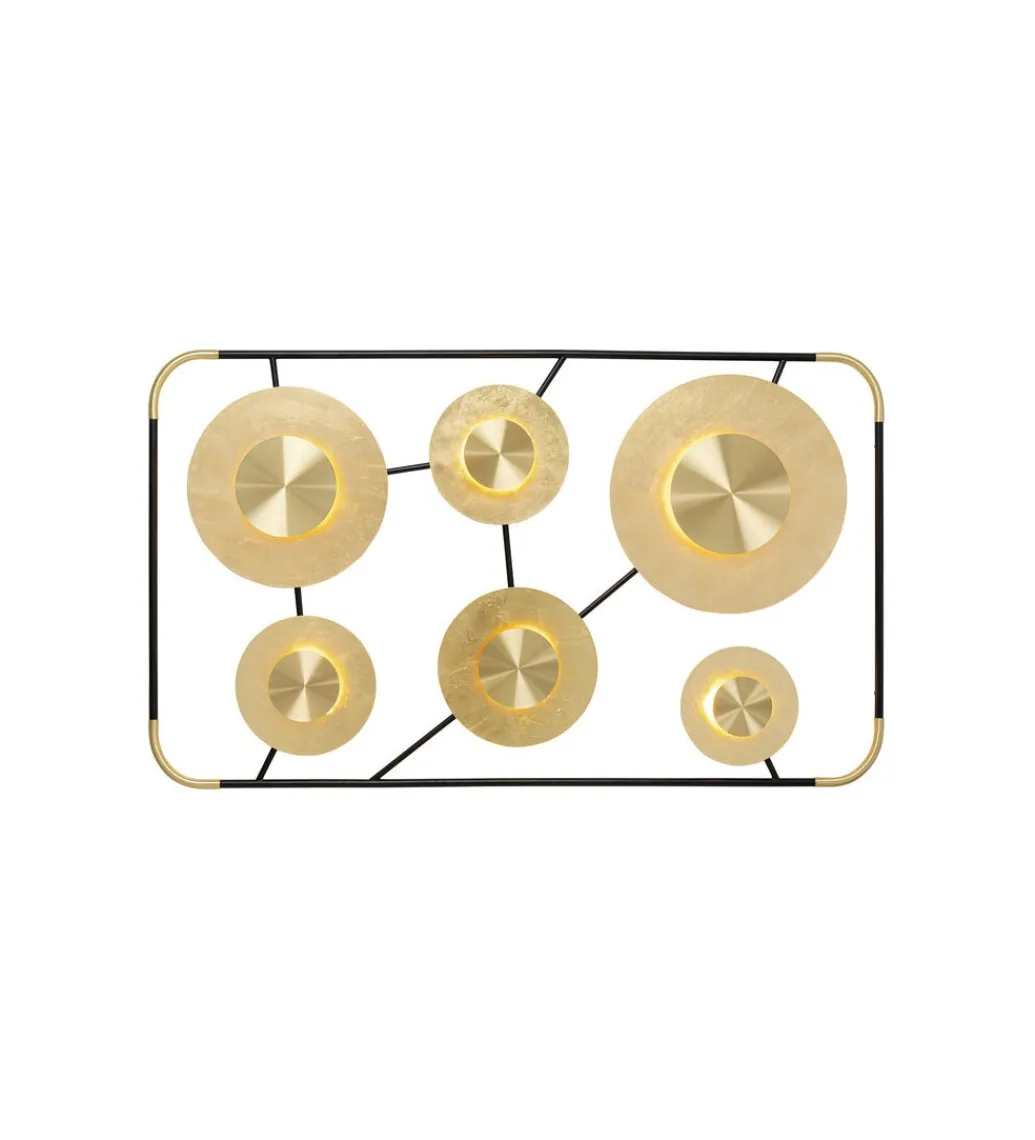 Lampa ścienna DISC 110 x 185 cm złota*KDesign Hot