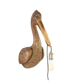 Lampa ścienna PELICAN 63 cm antyczny brąz*L&L Discount