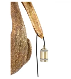 Lampa ścienna PELICAN 63 cm antyczny brąz*L&L Discount