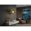 Lampa ścienna SHARK 40 cm złota*Invicta Interior Outlet