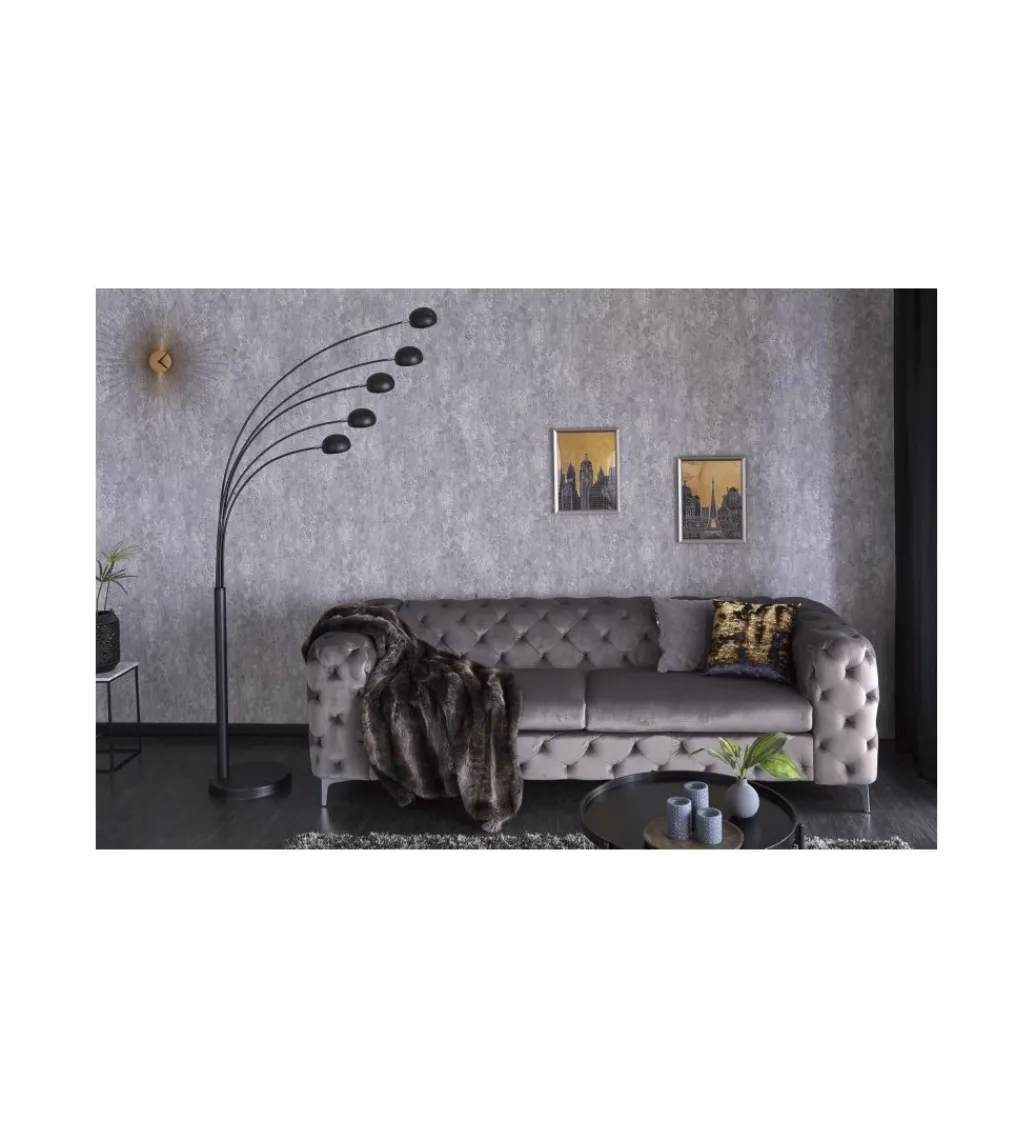 Lampa Five Lights czarno złota*Invicta Interior Online