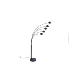 Lampa Five Lights czarno złota*Invicta Interior Online