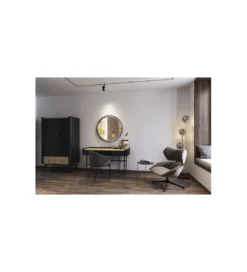 Lampa podłogowa Al capone tre 176 cm złota*KDesign Clearance