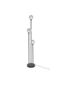 Lampa podłogowa AL CAPONE TRE 175 cm czarne*KDesign