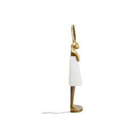 Lampa podłogowa ANIMAL RABBIT 150 cm złota*KDesign Clearance