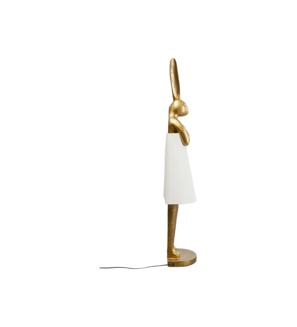 Lampa podłogowa ANIMAL RABBIT 150 cm złota*KDesign Clearance