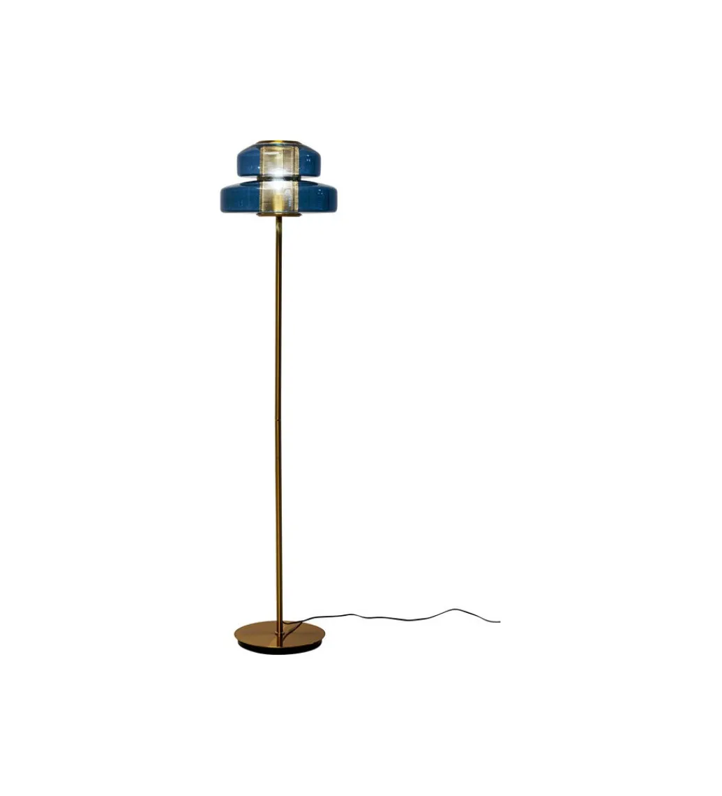 Lampa podłogowa ARCADIA 155 cm niebieska*KDesign