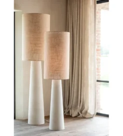 Lampa podłogowa AVA 140 cm naturalna biała*J-Line Online