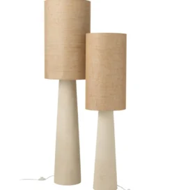 Lampa podłogowa AVA 168 cm naturalna biała*J-Line Discount