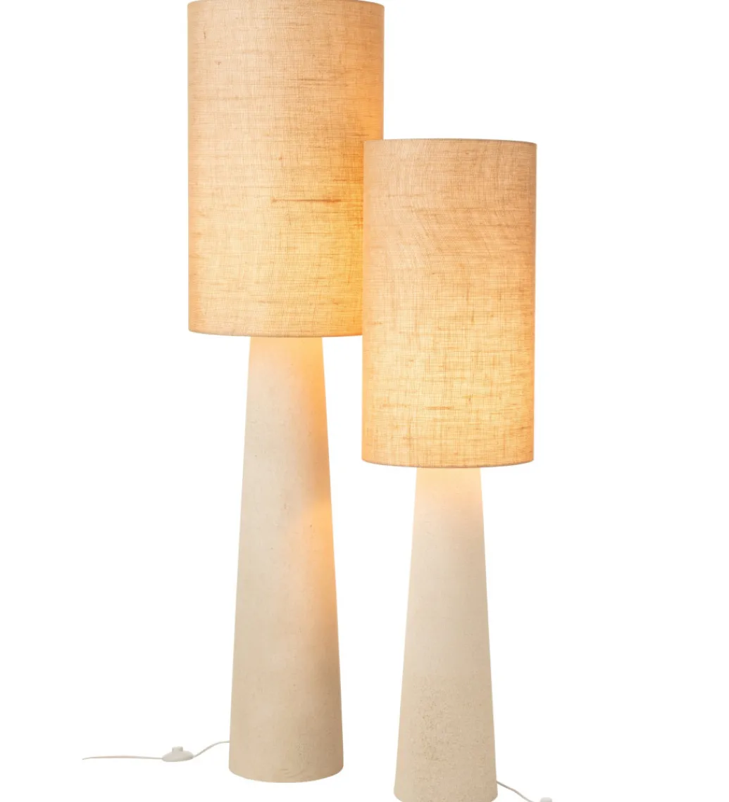 Lampa podłogowa AVA 168 cm naturalna biała*J-Line Discount