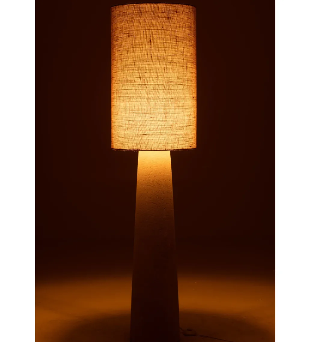 Lampa podłogowa AVA 168 cm naturalna biała*J-Line Discount