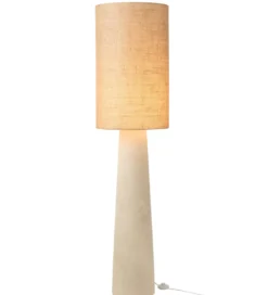 Lampa podłogowa AVA 168 cm naturalna biała*J-Line Discount