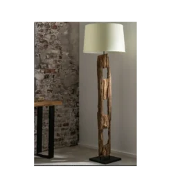 Lampa Podłogowa BARRACUDA 177 cm biała*Invicta Interior Outlet