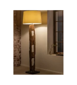 Lampa Podłogowa BARRACUDA 177 cm biała*Invicta Interior Outlet