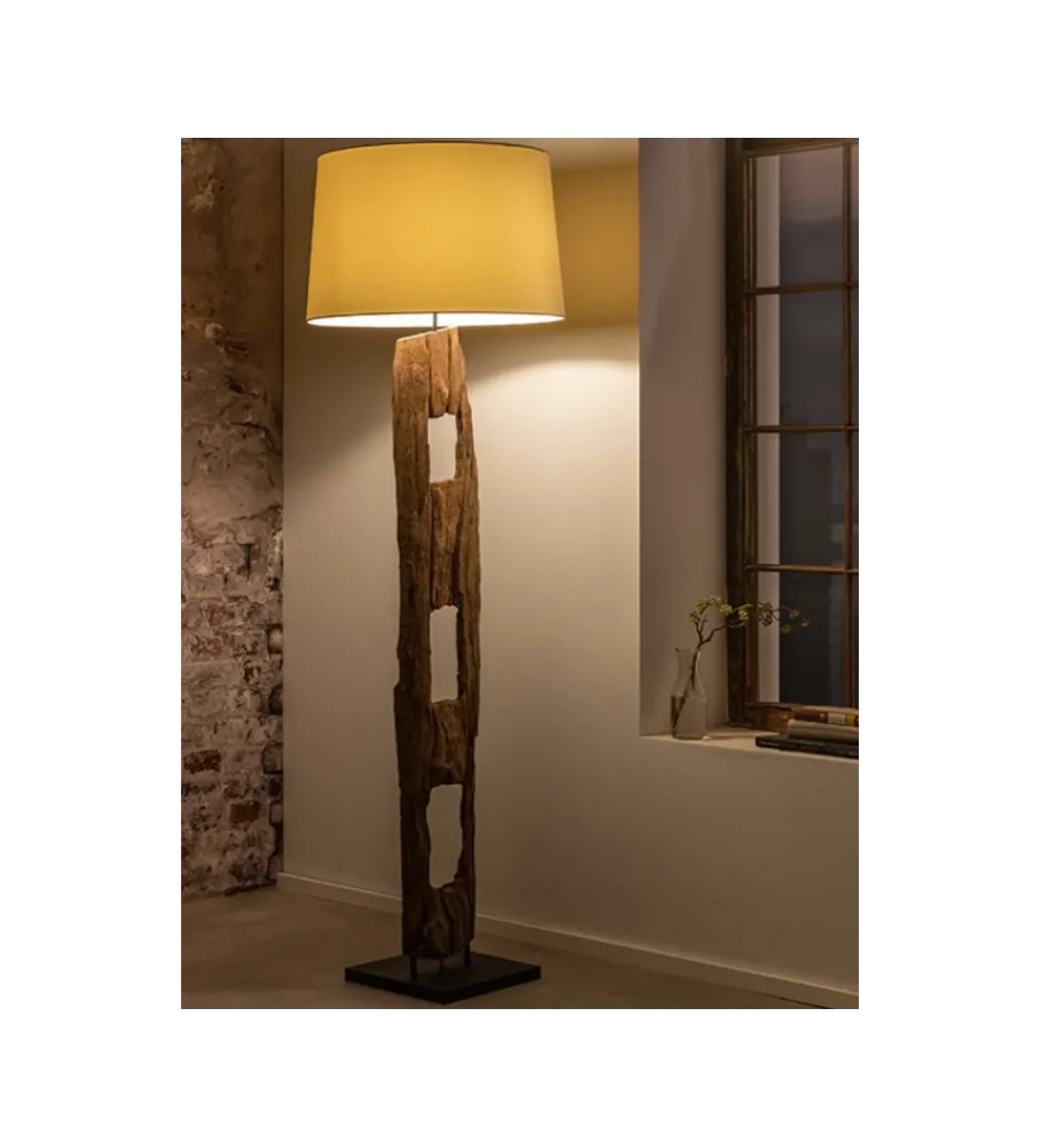 Lampa Podłogowa BARRACUDA 177 cm biała*Invicta Interior Outlet