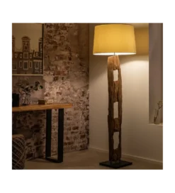Lampa Podłogowa BARRACUDA 177 cm biała*Invicta Interior Outlet