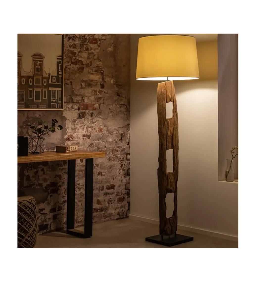 Lampa Podłogowa BARRACUDA 177 cm biała*Invicta Interior Outlet