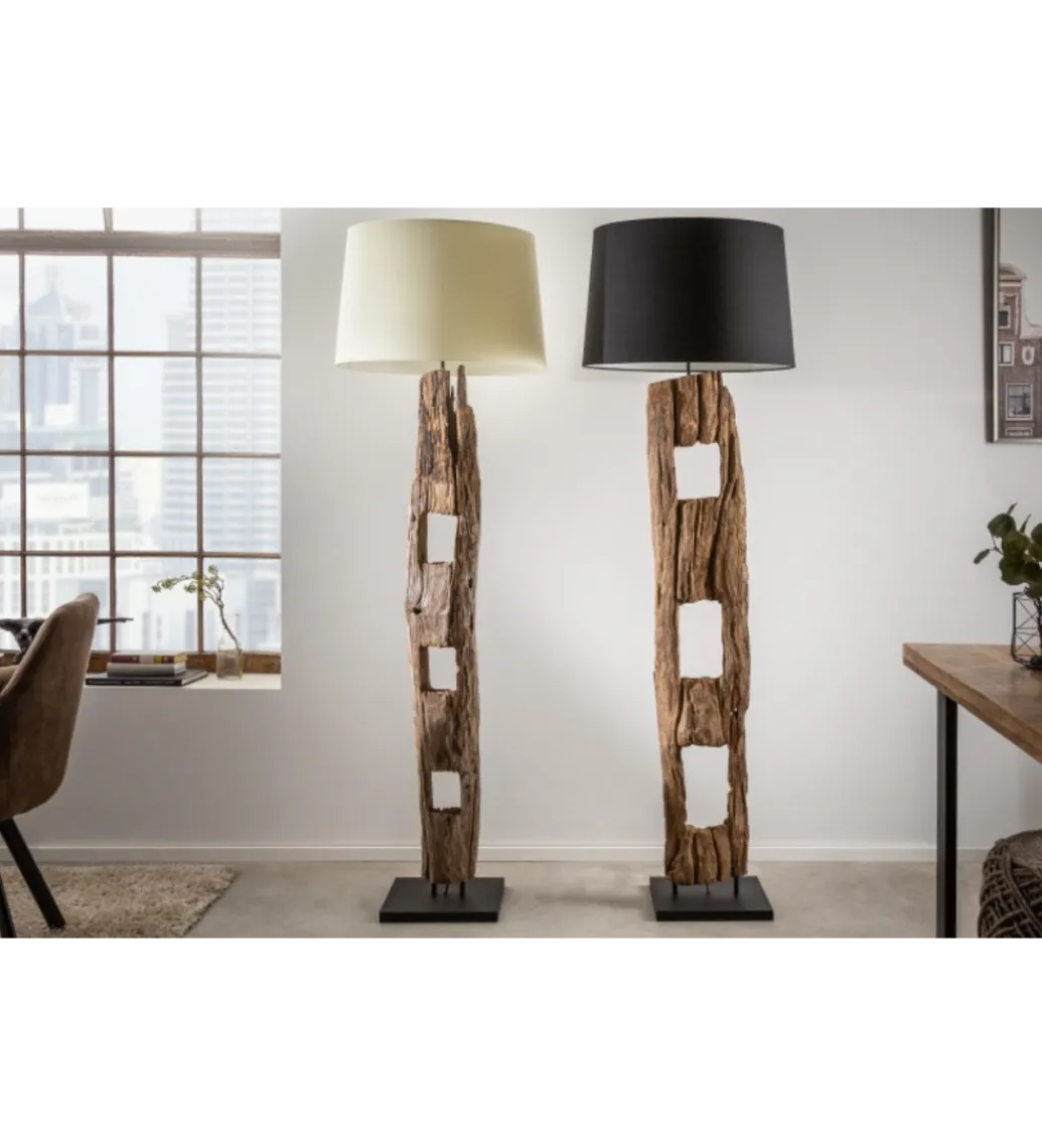 Lampa Podłogowa BARRACUDA 177 cm biała*Invicta Interior Outlet