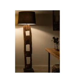 Lampa podłogowa BARRACUDA 177 cm czarna*Invicta Interior New