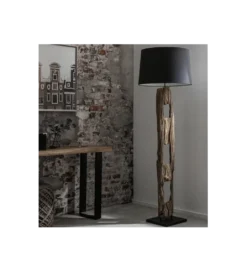 Lampa podłogowa BARRACUDA 177 cm czarna*Invicta Interior New